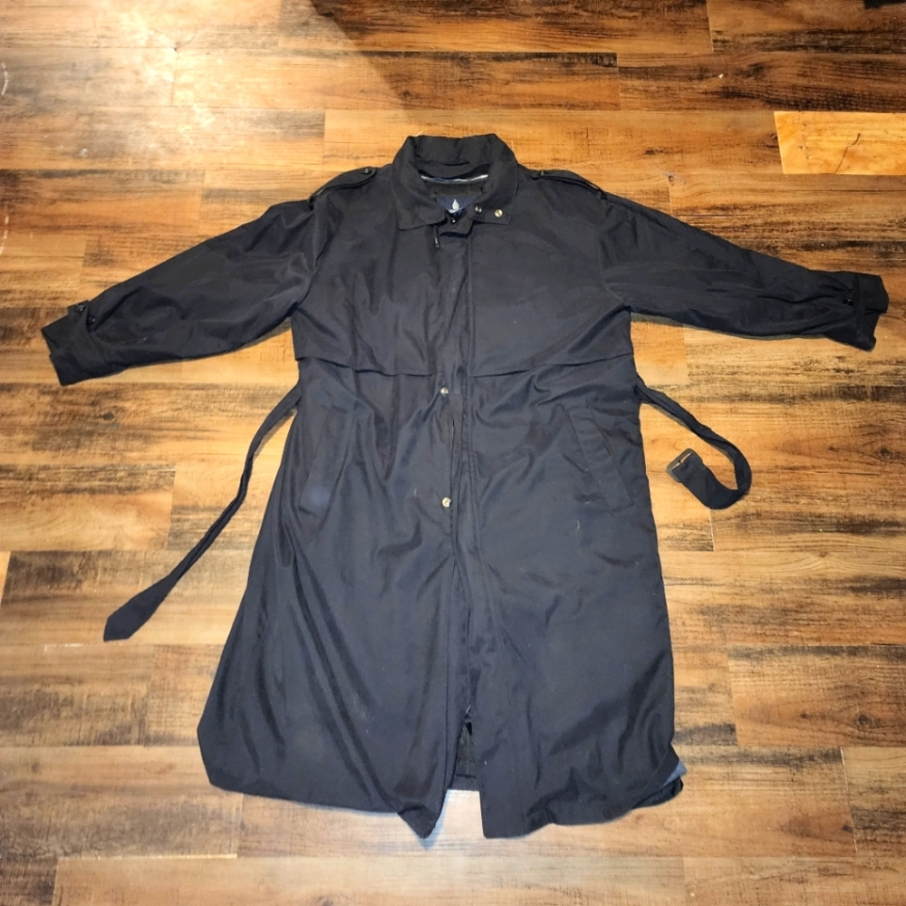 London Fog Rain Trench Coat 42 R